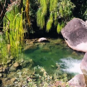 Piscina natural de águas cristalinas Visconde de Mauá