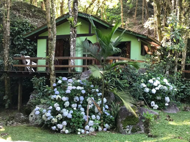 Varanda da Pousada em Visconde de Mauá
