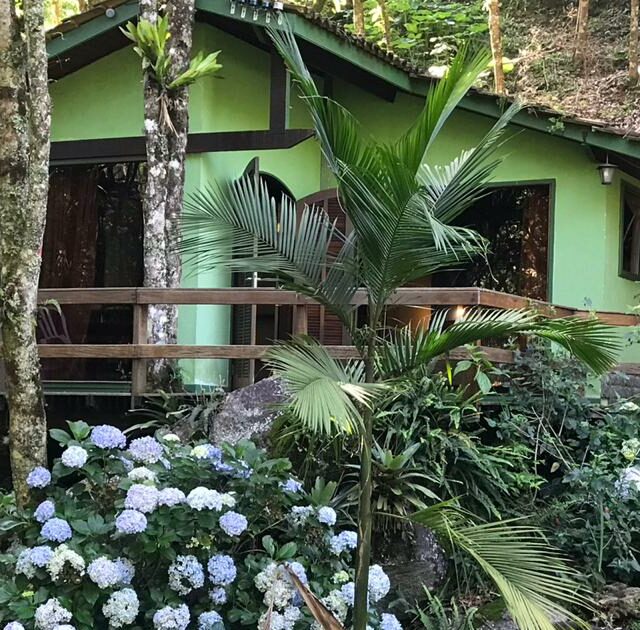 Varanda da Pousada em Visconde de Mauá