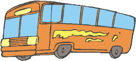 Ícone de ônibus para apontar como chegar de ônibus em Visconde de Mauá