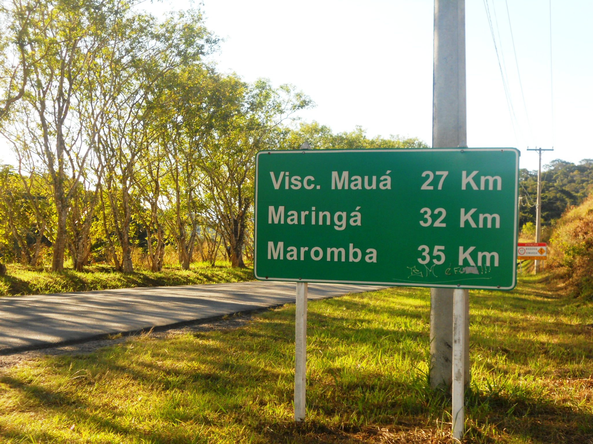Placa de Visconde de Mauá