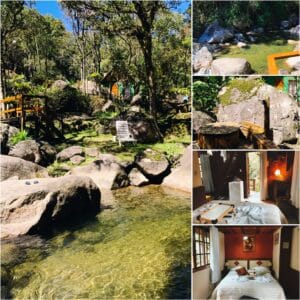 Pousada ao lado de cachoeiras em Visconde de Mau&aacute;