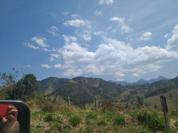 Montanhas da Serra Da Mantiqueira em visconde de maua