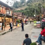 Rua do comércio em Visconde de Maua