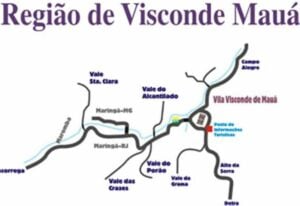 Onde fica Visconde de Maua